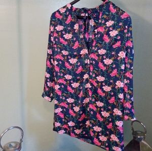 Floral Long sleeve summer dress